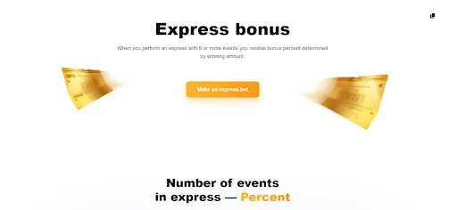 1win express bonus Pakistan